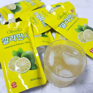 장수농가 리얼깔라만시 — 5점을 준 리뷰어가 2018년 4월 올린 사용 사진
