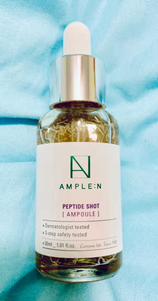 앰플엔 암 페트 펩티드 샷 AMPOULE — 5점을 준 리뷰어가 2019년 8월 올린 사용 사진