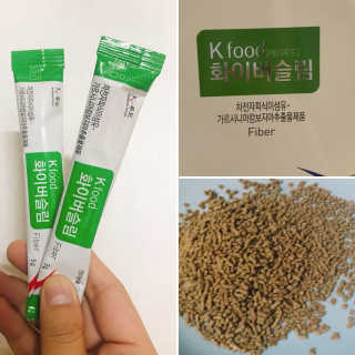두루원 똥기사의 Kfood 화이버슬림 — 5점을 준 리뷰어가 2018년 7월 올린 사용 사진
