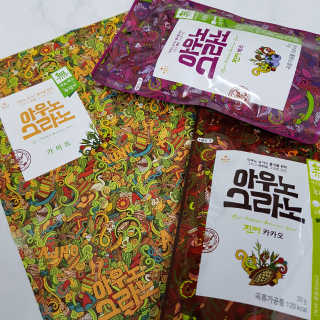아우노그라노 오리지날, 진짜 베리, 진짜 카카오 — 5점을 준 리뷰어가 2018년 1월 올린 사용 사진
