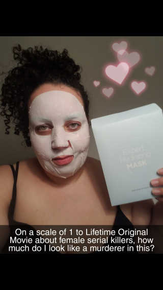 아이뽀 모든 피부 타입을위한 AIPPO Expert Hydrating Mask — 4.33점을 준 리뷰어가 2018년 3월 올린 사용 사진