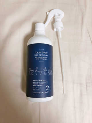 셀로몬 토일렛 스프레이 500ml — 5점을 준 리뷰어가 2018년 5월 올린 사용 사진