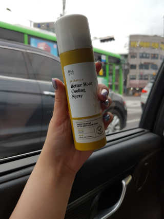달리프 클로렐라 베러 루트 쿨링 스프레이 100ml — 5점을 준 리뷰어가 2019년 7월 올린 사용 사진