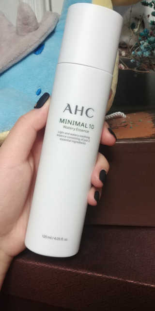 AHC 에이 에이치 씨 미니멀 10 워터리 에센스 — 3.83점을 준 리뷰어가 2018년 12월 올린 사용 사진