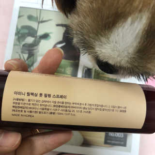 아미니 릴렉싱 풋 필링 스프레이 — 4점을 준 리뷰어가 2019년 8월 올린 사용 사진