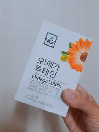 네츄럴굿띵스 오!메가루테인 60일분 — 5점을 준 리뷰어가 2019년 8월 올린 사용 사진