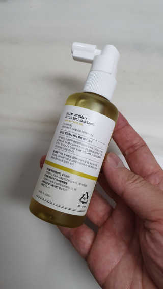 달리프 클로렐라 베러 루트 헤어토닉 100ml — 4점을 준 리뷰어가 2020년 3월 올린 사용 사진