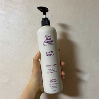 보우앤애로우 아로마 올인원 리퀴드 솝 - 베리 퍼플 500ml — 4점을 준 리뷰어가 2020년 1월 올린 사용 사진