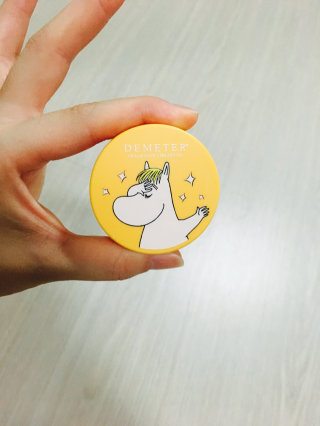 데메테르 쿠션퍼퓸 무민에디션 — 3.5점을 준 리뷰어가 2016년 8월 올린 사용 사진