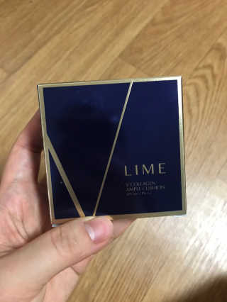 라임코스메틱 V 콜라겐 앰플 쿠션 — 4점을 준 리뷰어가 2020년 1월 올린 사용 사진
