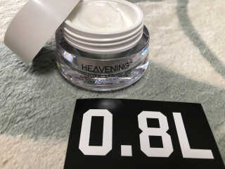 헤브닝 인텐시브 화이트닝크림 50ml — 3.83점을 준 리뷰어가 2018년 9월 올린 사용 사진