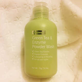 바이 위시트랜드 Green Tea Powder Wash — 4.83점을 준 리뷰어가 2018년 1월 올린 사용 사진
