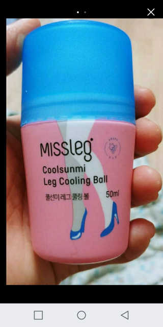 미스레그 쿨링볼 — 5점을 준 리뷰어가 2018년 5월 올린 사용 사진
