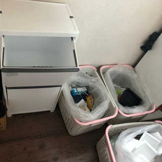 창신리빙 [FRANCO 스탠드 분리수거함2단] 똑똑한 수납이야기 — 4.5점을 준 리뷰어가 2018년 8월 올린 사용 사진