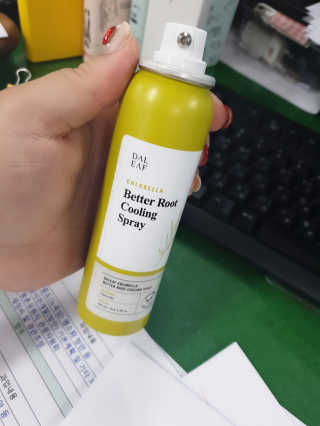 달리프 클로렐라 베러 루트 쿨링 스프레이 100ml — 3.5점을 준 리뷰어가 2019년 6월 올린 사용 사진
