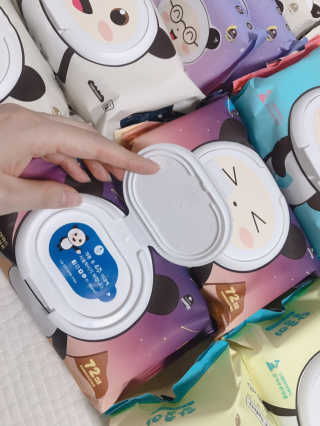 달곰이 물티슈 — 5점을 준 리뷰어가 2019년 2월 올린 사용 사진