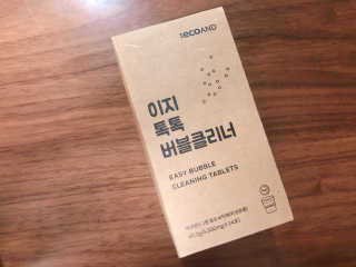 [에코앤드]이지톡톡 버블클리너 1종세척제 — 5점을 준 리뷰어가 2019년 8월 올린 사용 사진