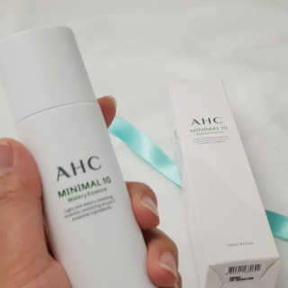 AHC 에이 에이치 씨 미니멀 10 워터리 에센스 — 4.33점을 준 리뷰어가 2018년 11월 올린 사용 사진