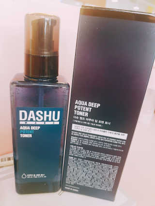 다슈코리아 다슈 맨즈 아쿠아 딥 포텐 토너 153ml — 3.5점을 준 리뷰어가 2019년 6월 올린 사용 사진