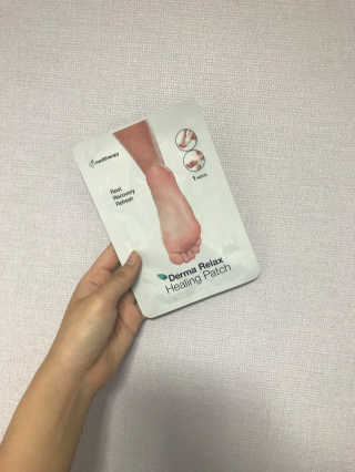 메디테라피 더마 릴렉스 힐링패치 — 4.5점을 준 리뷰어가 2018년 4월 올린 사용 사진