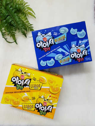 아이셔젤리 레몬맛, 아이셔젤리 블루에이드맛 — 5점을 준 리뷰어가 2019년 3월 올린 사용 사진