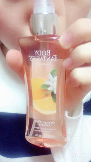 바디판타지 오렌지얼라이브 판타지 바디스프레이 — 1점을 준 리뷰어가 2017년 3월 올린 사용 사진