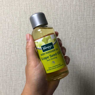 [크나이프] 그레이프씨드 슬리밍 마사지오일 100ml — 5점을 준 리뷰어가 2019년 9월 올린 사용 사진