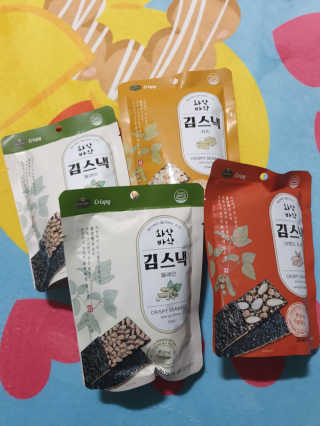 더빈트 와삭바삭 김스낵 — 5점을 준 리뷰어가 2019년 12월 올린 사용 사진