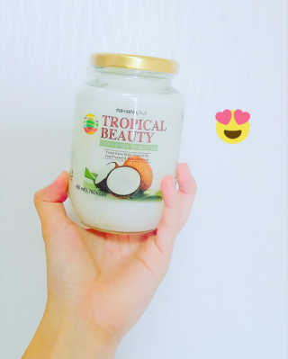 트로피칼뷰티 엑스트라버진 코코넛오일 450ml — 3점을 준 리뷰어가 2016년 10월 올린 사용 사진