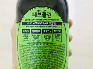 더블유드레스룸 페브클린 500ml — 4.83점을 준 리뷰어가 2018년 8월 올린 사용 사진