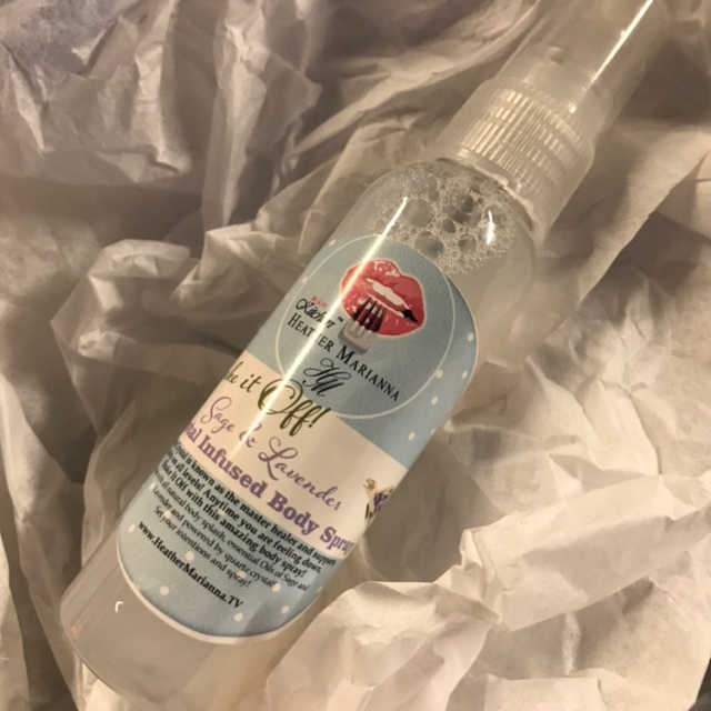 세이 지와 라벤더 크리스탈 주입 된 스플래시 리뷰 사진