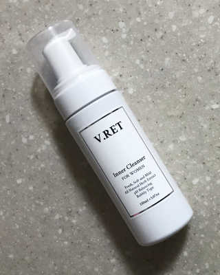 V.RET 브이렛 여성청결제 — 4.17점을 준 리뷰어가 2018년 8월 올린 사용 사진