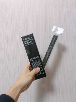 the naked object 디블랙팩치약 디블랙칫솔 세트 — 5점을 준 리뷰어가 2020년 2월 올린 사용 사진