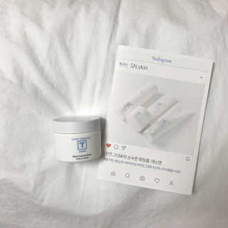 SN 에스엔 티크림 — 4.17점을 준 리뷰어가 2017년 12월 올린 사용 사진