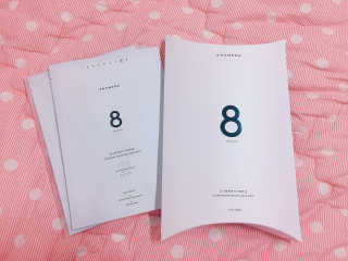 누메로 8 클리어링 모이스처 마스크팩 — 3점을 준 리뷰어가 2016년 12월 올린 사용 사진