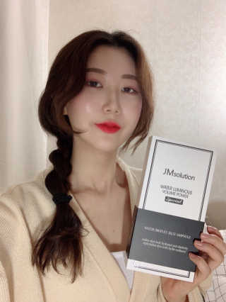 JM솔루션 물광 볼륨 파워 스페셜 — 4.5점을 준 리뷰어가 2018년 12월 올린 사용 사진