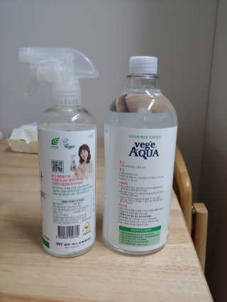 베지아쿠아 475ml + 리필 1000ml 1Set — 5점을 준 리뷰어가 2019년 11월 올린 사용 사진
