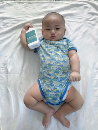 엄마프움 시알릴락토스 오가닉 수딩젤 — 5점을 준 리뷰어가 2019년 10월 올린 사용 사진
