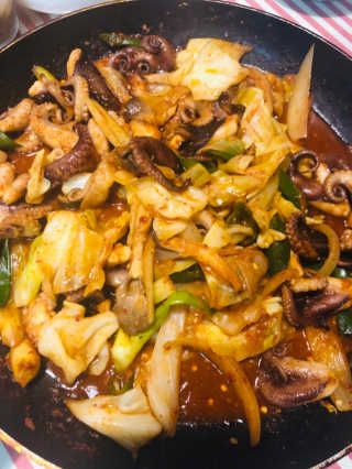 맵꾸미 쭈꾸미볶음 450g — 4.5점을 준 리뷰어가 2019년 8월 올린 사용 사진