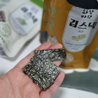 더빈트 와삭바삭 김스낵 — 4점을 준 리뷰어가 2019년 12월 올린 사용 사진