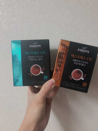 (주)쟈뎅 쟈뎅 에스프레소 스틱 [블랙+헤이즐넛 set] — 5점을 준 리뷰어가 2020년 3월 올린 사용 사진