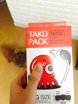 나이팅게일 TAKO PACK NOSE [문어코팩] — 4.5점을 준 리뷰어가 2016년 12월 올린 사용 사진