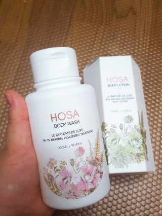 HOSA BODY WASH+BODY LOTION — 5점을 준 리뷰어가 2018년 3월 올린 사용 사진
