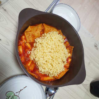 화곡미담 옛날 떡볶이 — 4점을 준 리뷰어가 2020년 3월 올린 사용 사진