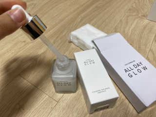 ALL DAY GLOW [올 데이 글로우] 카밍 밸런스 앰플 30ml — 5점을 준 리뷰어가 2019년 10월 올린 사용 사진