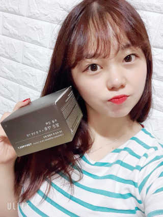 토니모리 프롬 강화 맑은 약쑥 두 겹 진정 크림 — 4점을 준 리뷰어가 2019년 9월 올린 사용 사진
