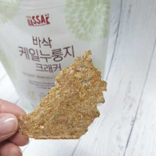 BASSAK 바삭 유기농 현미 누룽지 크래커 3종 — 5점을 준 리뷰어가 2019년 10월 올린 사용 사진