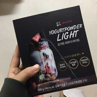 오붐주식회사 오붐 설탕을 뺀 요거트 파우더 라이트 550g+보틀 — 4점을 준 리뷰어가 2017년 12월 올린 사용 사진