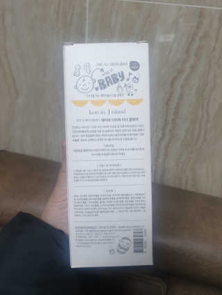 코리인제이아일랜드 베이비 다이퍼 이너 클렌저 — 5점을 준 리뷰어가 2019년 12월 올린 사용 사진