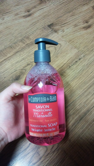 르 꽁뚜아르 뒤뱅 마르세유 솝 바디워시 500ml — 4점을 준 리뷰어가 2016년 7월 올린 사용 사진